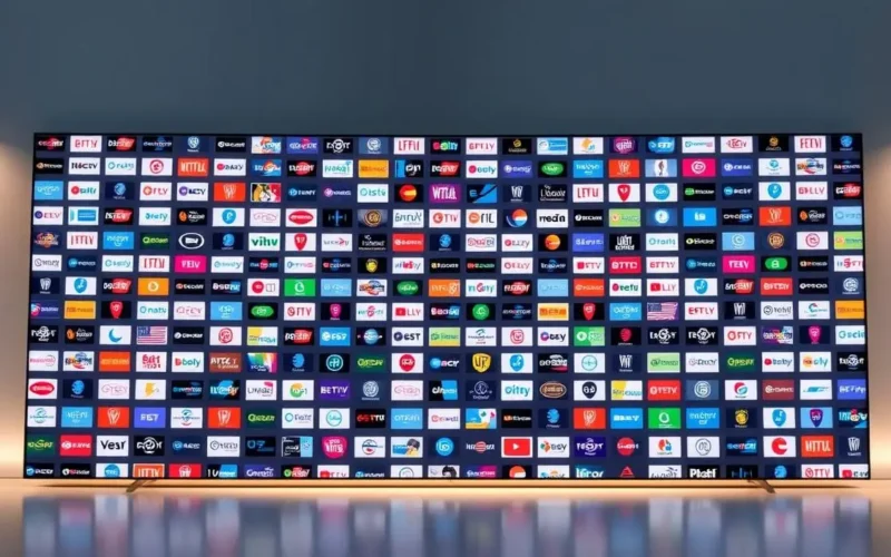 Teste de Streaming com Mais de 200 Canais Disponíveis